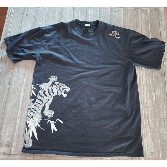 Crazy Shirts Year Of The Tiger Mens Graphic Tee Size XXL 100% Combed Cotton - Picture 1 of 9